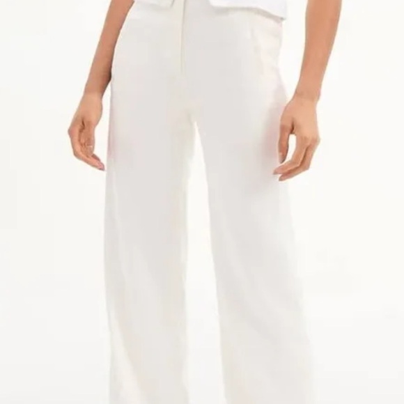 Tommy Bahama White Straight Leg Linen Pants - Picture 15 of 15